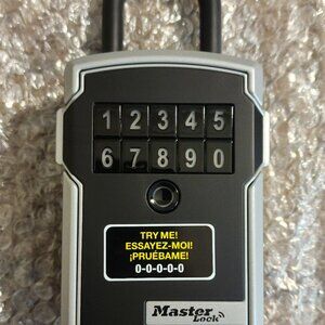 Master Lock Portable Bluetooth® Lock Box for Keys, Metal